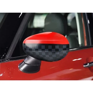 Calotte specchietti Performance rosso nero adatte per Mini F54 F55 F56 F57 13-18 - Foto 1 di 7