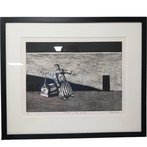 Joseph Davie Limited Edition 12/40 Kunstdruck - Measuring a Mile of Wind - Bild 1 von 19