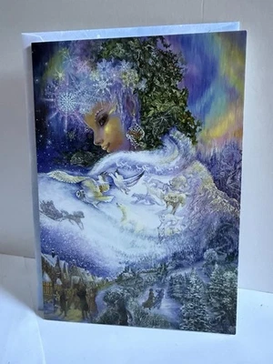 Christmas Card  Snow Queen Art Of Josephine Wall Designor Envelope  - Image 1 of 4