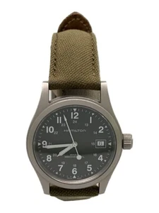 Hamilton Khaki Field H694390 Military Men's Watch Automatic Black Dial Used - Picture 1 of 6