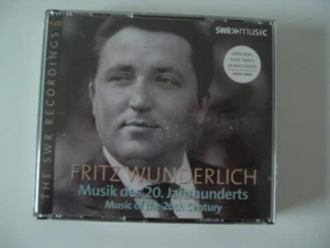 Fritz Wunderlich - 1954-1960, Original SWR Tapes, Remastered, 3 CD, OVP, 2019 - Picture 1 of 1