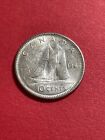 1966 Canadian Silver Dime - Canada 10 Cent