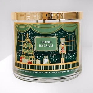1 PACK BATH & BODY WORKS FRESH BALSAM 3-WICK LARGE SCENTED CANDLE 14.5 OZ LARGE - Picture 1 of 6