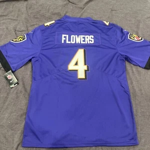 Maglietta Zay Flowers Baltimora Ravens viola da uomo grande - Foto 1 di 6