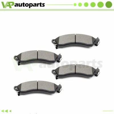 Pastilhas de freio dianteiro de cerâmica para 1988-1996 Chevrolet Corvette 88-92 Pontiac Firebird - Imagem 1 de 4