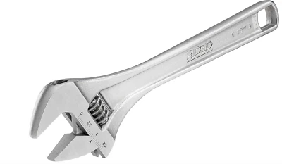 RIDGID 86917 762 可调扳手,12 英寸可调节扳手适用于公制和 SAE — 第 1/4 张图片