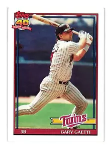 1991 Topps #430 Gary Gaetti Minnesota Twins - Bild 1 von 2