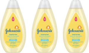 Johnson's Head-To-Toe Delicato Senza Strappi Lavaggio e Shampoo per Neonati e Neonati, Solfato-, - Foto 1 di 12