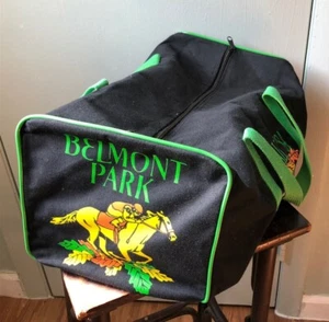 Bolso de Lona Vintage Carreras de Caballos Belmont Park "Otoño '84". Belmont Stakes 1984 - Imagen 1 de 7