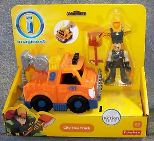 Juego de grúa urbana Imaginext 2013 - Imagen 1 de 4