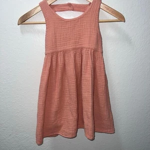 Alice + Ames Kleinkind Mädchen Musselin Kleid 4 - Bild 1 von 4