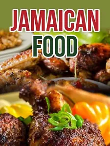 Jamaican Food | Retail Window Display Sign | 18"W x 24"H - Picture 1 of 2