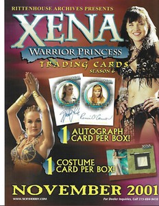Xena Season 6 MASTER SET+Taste of Honey+Autos+X-tra Costume+Promos+$ Extras~RARE