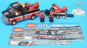 LEGO 60084 - Racing Bike Transporter - City / Race - 2015