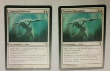 1x Temporal Isolation (MAKE AN OFFER, MULTIPLE AVAILABLE) Time Spiral Common