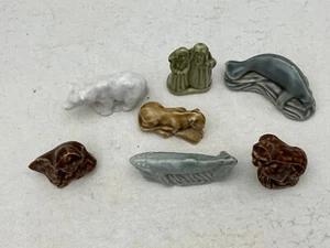 Lote de 7 WADE WHIMSIES Inglaterra Té Rosa Roja De Colección Surtidos Animales y Pareja - Imagen 1 de 3