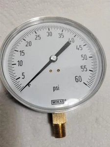 Gauge WIKA 0-60 PSI 4 7/8" dia, NUEVO en caja - Imagen 1 de 1