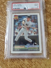 1991 Topps Kevin Maas Psa 9 Yankees