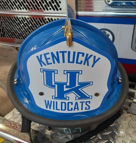 University Of Kentucky Wildcats UK Firefighter Helmet Cover