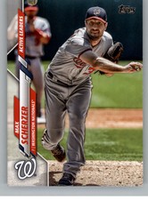 2020 Topps Update #U-66 Max Scherzer Nationals