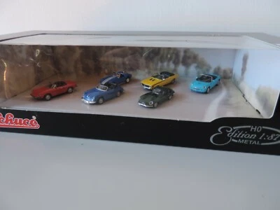 Schuco Limited Edition FS H0 1:87 set 6 automobili assortite in metallo (1) - Immagine 1 di 2