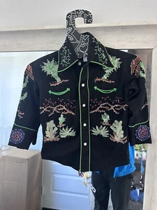 Rockmount Kid's Embroidered Porter Wagoner Vintage Western Shirt S - Picture 1 of 3
