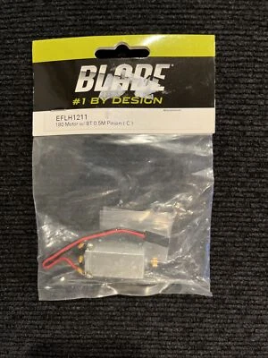 Blade RC Parts by E-Flite: 180 Motor with 8T 0.5M Pinion Right: BCX/2/3 - Image 1 of 2