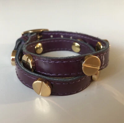 CC Skye Leather Wrap Round Bracelet - Image 1 of 4