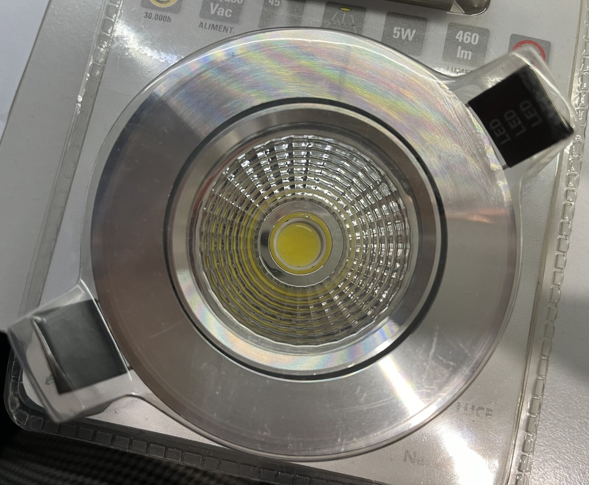 Barra Led 4x4 FARETTO ROTONDO LED AD INCASSO 3W CON ALETTE 12 PEZZI A MOLLA LUCE Sonda Pesca - Foto 3