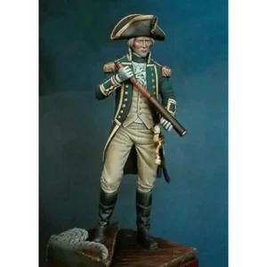 Kit Modelo Resina 1/24 75mm Guerras Napoleónicas Oficial Británico Almirante Sin Pintar - Imagen 1 de 1