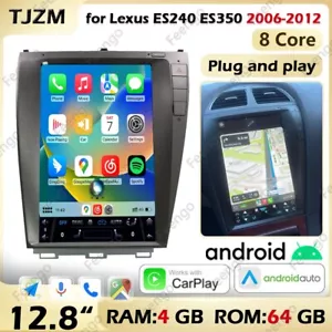 64G Android 14 For Lexus ES330 ES350 Car Stereo Radio GPS Navi Carplay Head Unit - Imagen 1 de 24