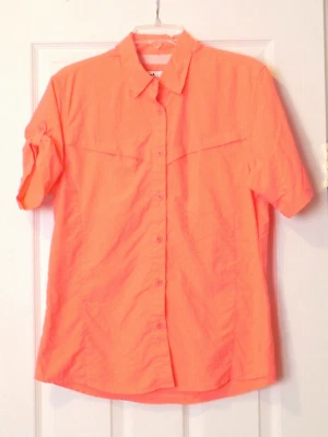 Camisa de pesca World Wide Sportsman para mujer talla M color coral SS ventilada nueva sin etiquetas Foto 1 de 2