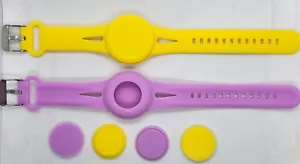 Waterproof Air Tag Bracelet for Kids(2 Pack), Soft Silicone Air Tag Hidden Wrist - Picture 1 of 8