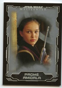2016 Topps Star Wars Masterwork SILVER Parallel Card 27 - Padme Amidala  #55/99
