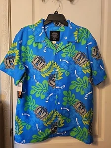 My Hero Academia Funimation Hawaiian Shirt Size Medium K. Horikoshi/Shueisha - Picture 1 of 3