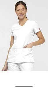 Dickies EDS Signature Women's V-Neck Scrub Top - 85906 Size XS - Picture 1 of 1