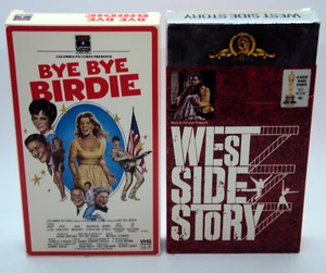 WEST SIDE STORY & BYE BYE BIRDIE VHS Film Musicals Ann-Margret Natalie Wood NR - Bild 1 von 8