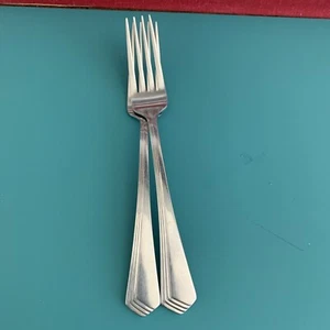2 Yamazaki Patrick RAMONA Glossy Dinner Fork 7 5/8" Stainless 18/8 Japan - Picture 1 of 10