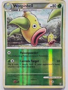 REVERSE HOLO Weepinbell 53/102 HP - Tarjeta Pokémon Triumphant - Arte Midori Harada - Imagen 1 de 4