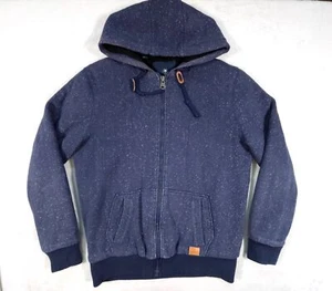 Buffalo By David Bitton XL Blue Hoodie With Zipper Heavy Warm - Picture 1 of 8
