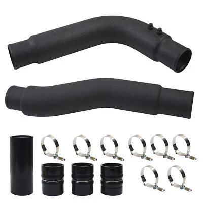 Tubo intercooler negro de acero inoxidable de 5,9 L para Dodge Ram Cummins 2003-2007 diésel Foto 1 de 4