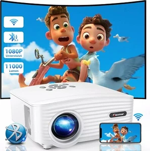 Giaomar C6 WiFi 5G Mini Beamer 11000 Lumen Full HD 1080P Unterstützt - Bild 1 von 5