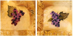 Mural Ceramic Art Kitchen Decor Grape Backsplash Bath Tile #27 - Picture 1 of 1
