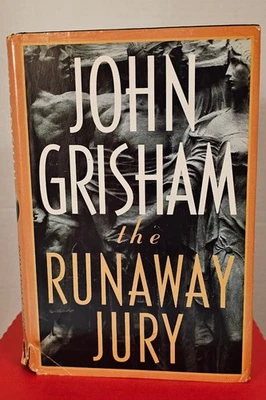 John Grisham, The Runaway Jury, 1996 First Edition HC/DJ Foto 1 de 4