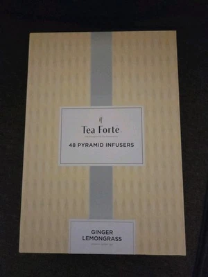 Tea Forte Jengibre Hierba de Limón Orgánica 48 Infusores Pirámides Exp '26 Foto 1 de 3