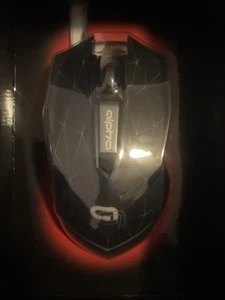 Alpha Gaming WARRIOR Backlit Gaming Mouse, 7 programmable buttons, NEW in Box - Picture 1 of 6
