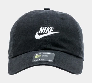 Nike Heritage86 Essential Futura Cap Black Hat H86 Classic Unisex 913011 010 - Picture 1 of 5