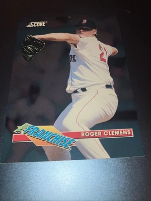 1993 Score Franchise #2 Roger Clemens - Image 1 of 2