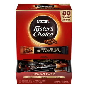 Pacchetti Caffè Istantaneo, Taster'S Choice Tostatura Leggera, 1,7 G Singoli (Confezione da 80) - Foto 1 di 7