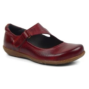 Zapatos de cuero para mujer Jafa Mary Jane 38 rojo Israel 7,5 - Imagen 1 de 10